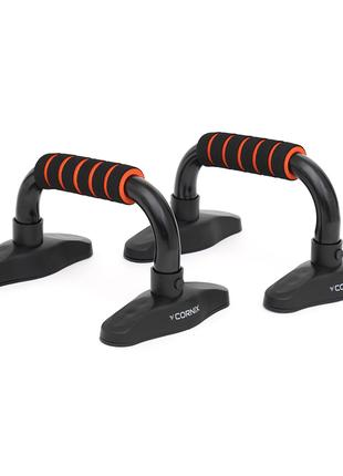 Упоры для отжиманий Cornix Push-up Bars XR-0168 Black/Orange