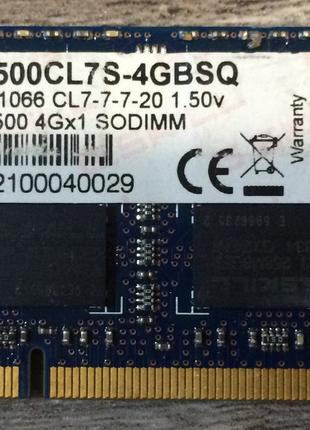 Для ноутбука 4GB DDR3 1066MHz G.Skill PC3 8500S 2Rx8 RAM Опера...