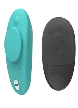 Смарт-вибратор в трусики We-Vibe Moxie+ Aqua, обновленный пуль...