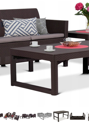 Комплект садовой мебели Allibert Keter Orlando Set Lyon
