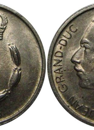 Монета 1 франк. 1968 год, Люксембург.