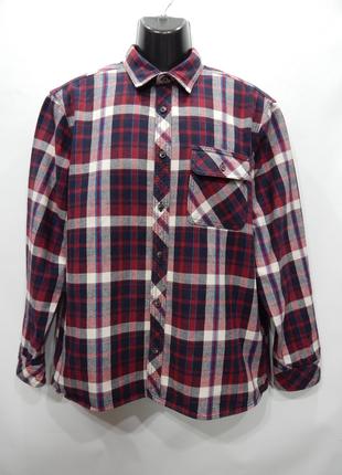 Мужская теплая рубашка с длинным рукавом M&S; р.50-52 037RTX (...