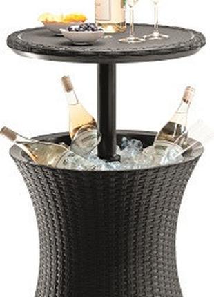 Стол - бар пластиковий Cool Bar RATTAN Keter 7290005828386