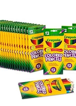 Набор карандашей от crayola. оригинал из сша