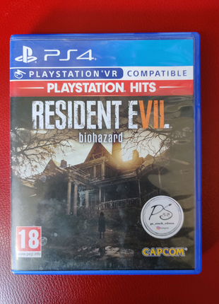 Игра диск Resident Evil 7 PS4 / PS5