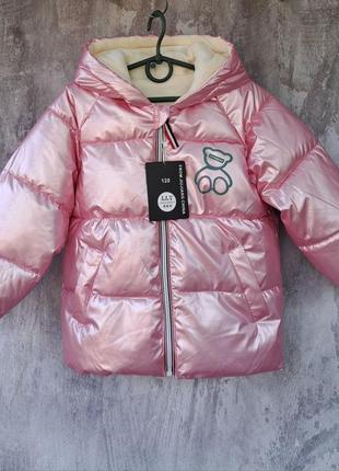 Демисезонная куртка для девочек, детская куртка (по бирке 100,...