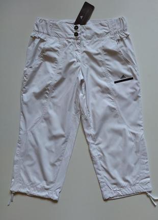 Жіночі білі шорти бриджі adidas&stella mccartney