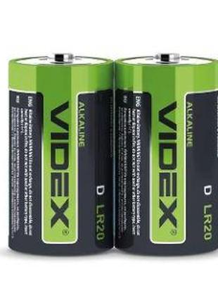 Батарейка alkaline Videx LR20 (D) 1.5V