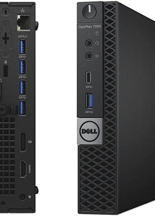 Неттоп Dell Optiplex 7050 MFF (Intel Core i5-6500T/8Gb/SSD256G...