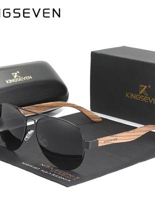 Мужские поляризационные солнцезащитные очки KINGSEVEN Z5518 Bl...
