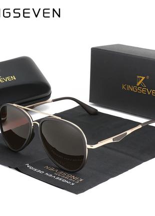 Мужские поляризационные солнцезащитные очки KINGSEVEN N7936 Go...