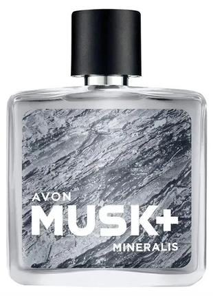 Туалетная вода для Него Musk Mineralis 75 мл Avon