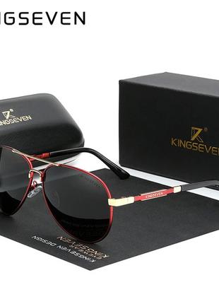 Мужские поляризационные солнцезащитные очки KINGSEVEN N7899 Re...