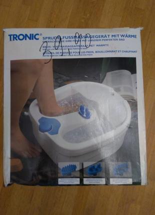 Tronic новая ванночка массажер для ног