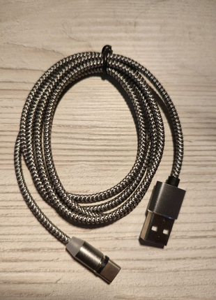 USB кабель Type C шнур USB-C на магните.