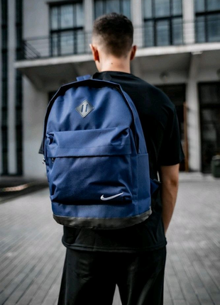 Рюкзак Nike  синій, шкільний рюкзак, спортивний рюкзак