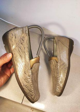 Ортопедические кожаные мокасины туфли waldlaufer 38 р 24,5 см ...