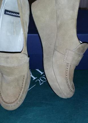 Классные замшевые туфли бренда vagabond размер 39 (25.3 см)