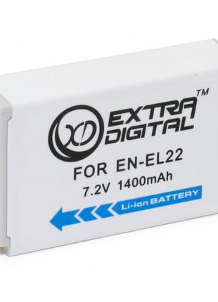 Аккумулятор к фото/видео Extradigital Nikon EN-EL22 (BDN2683)