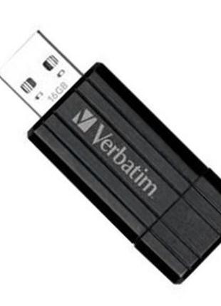 USB флеш накопитель 32Gb Store'n'Go PinStripe black Verbatim (...