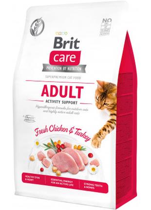 Сухой корм для кошек Brit Care Cat GF Adult Activity Support 4...