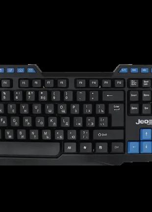 Клавиатура проводная JEDEL K518 мультимедийная