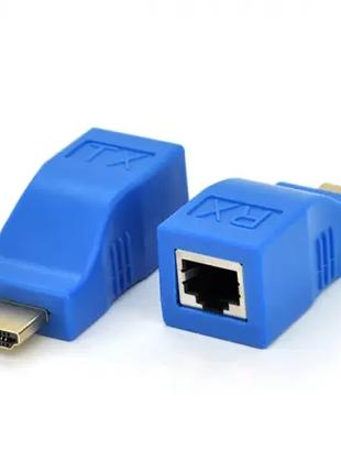 Удлинитель HDMI по витой паре (HDMI - RJ45) до 30м