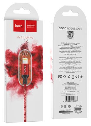 Кабель HOCO X14 iPhone5 Times speed 1м 2.0A