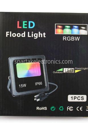SMART LED ПРОЖЕКТОР 15W IP66 RGB bluetooth с приложением (44)