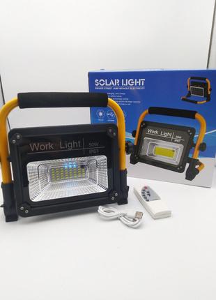 Прожектор Solar 50w W743A+SOLAR
