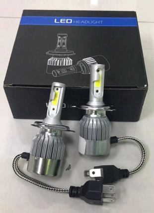 Галогенные лампы для авто C6-H4 (2шт.) DL137