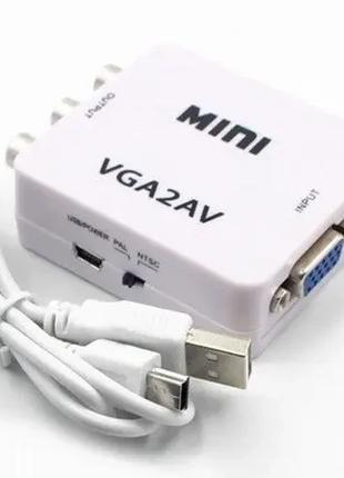 Конвертер VGA2AV MINI