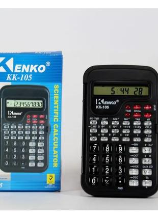 Калькулятор Kenko KK-105 инженерный, 10-ти разрядный калькулят...