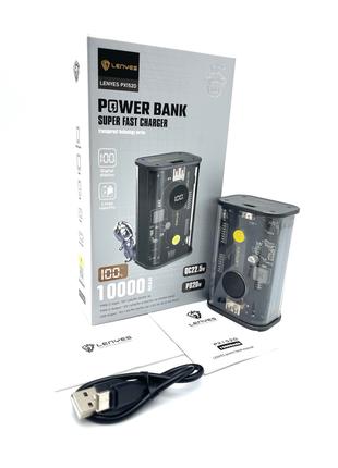 Power bank LENYES PX152D 10000mAh 22.5W PD+Super Fash charge (...