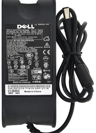 Блок питания для ноутбуков Dell 19.5V 4.62A 7.4x5.0