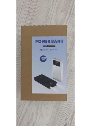 Power Bank 40000 мАч 5V2A Зарядное устройство для быстрой заря...