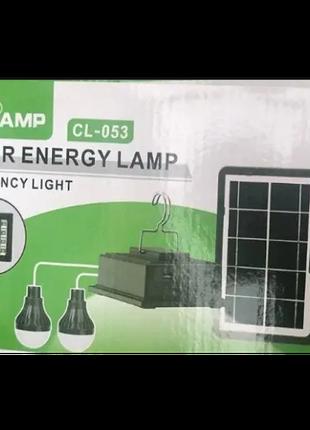 Универсальный фонарь solar energy lamp CL-053