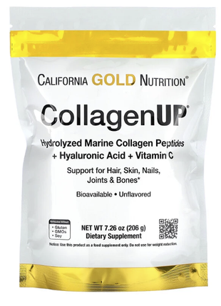 California Gold Nutrition, CollagenUP морской коллаген 40 порций