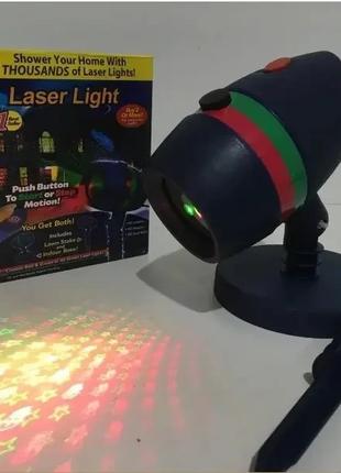 Вуличний Диско LASER Star shower Laser Light + cassete 8003