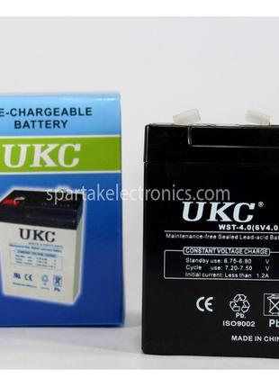 Аккумулятор BATTERY RB 640 6V 4A UKC (20)