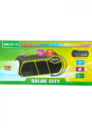 Фонарь - колонка Solar Bluetooth SPERKER WITH FLASHLIGHT GDLIT...