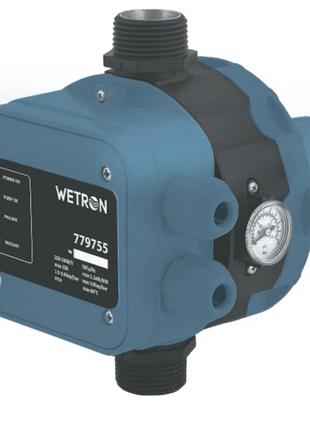 Электронная автоматика WETRON (1,1кВт, Ø1", + рег давл вкл 1,5...