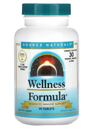 Натуральна добавка Source Naturals Wellness Formula Herbal Def...