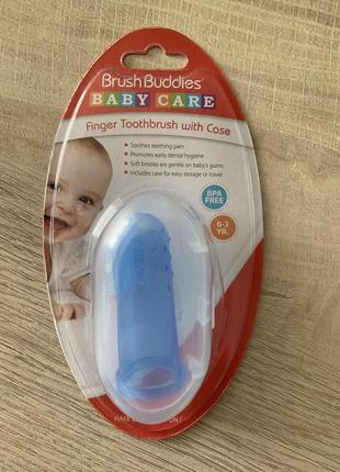 Силиконовая зубная щётка для детей