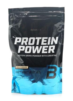 Протеин, protein power, biotech, ваниль, 1000 гр.