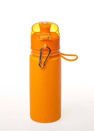 Бутылка, фляга силиконовая Tramp 500 мл orange