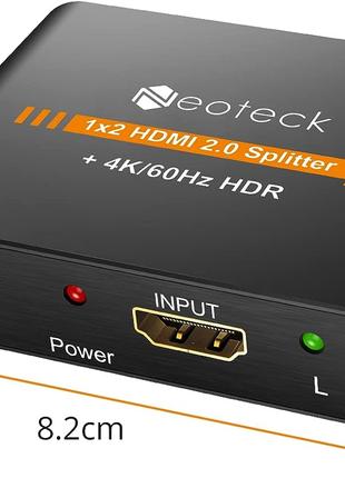 Разветвитель HDMI 1 вход 2 выхода Neoteck 1080P HD Hub Уценка