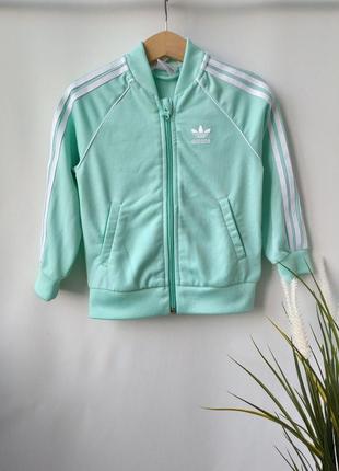 18-24 мес. кофта на молнии  adidas