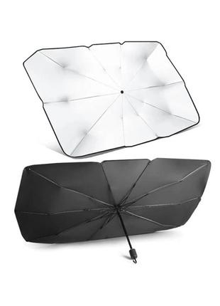 Солнцезащитная шторка – зонт на лобовое стекло в авто