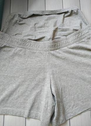 Трикотажные шорты для беременных h&amp;m mama l размер